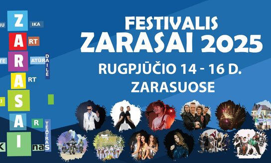 Zarasų miesto šventė – festivalis „Zarasai 2025“ 