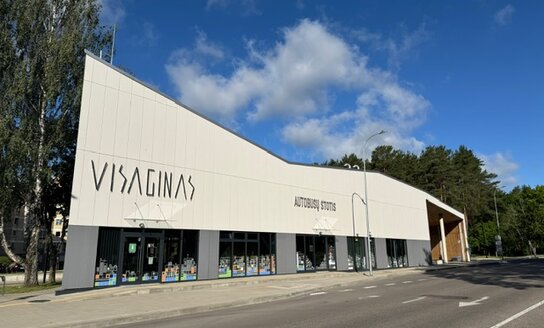 Dėl siuntų sistemos paleidimo Visagino autobusų stotyje