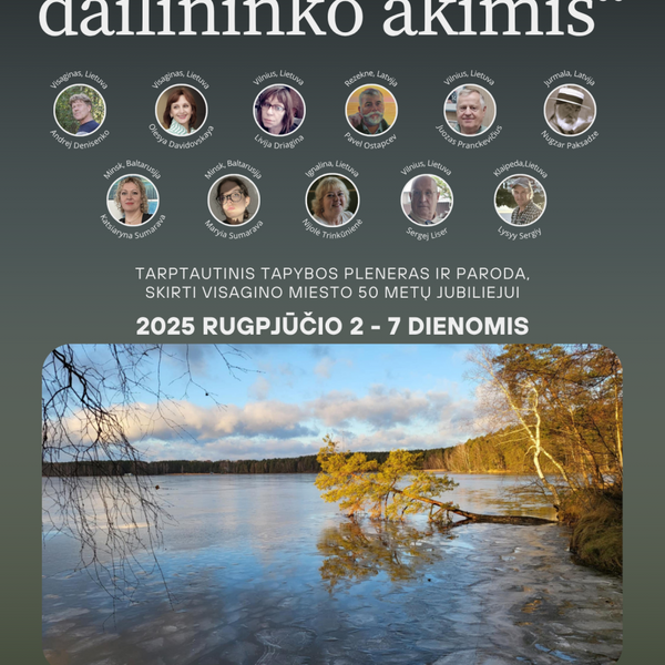Tapytojų darbų paroda „Visaginas dailininko akimis“