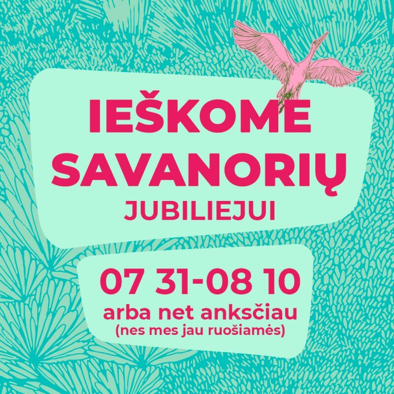 Nori prisidėti prie magiško, istorinio renginio? Tada šis kvietimas tau!