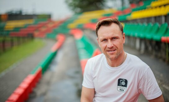 Treneris iš Visagino vaikus moko ne tik stadione: neprivalai tapti čempionu, būk žmogus