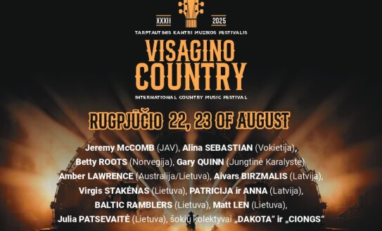 Likus vos 3 dienoms – „Visagino country“ pulsas stiprėja!