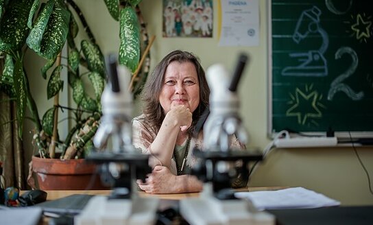 Visaginietė mokytoja – apie kūrybą, plyštančią širdį, lietuvių kalbą ir pokyčius Visagine 