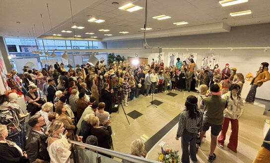 Pirmąją miesto šventės dieną Visagine atidaryta ypatinga paroda