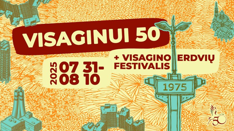 Paveikslelis, susijęs su Visaginui – 50! Šventė, kurios negalima praleisti!