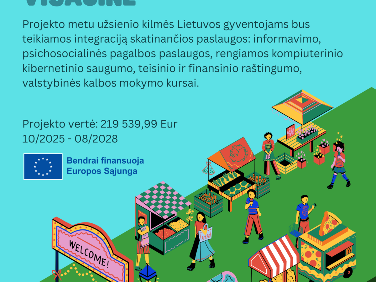 Pradėtas projekto „Žingsnis arčiau Lietuvos: migrantų integracija ...