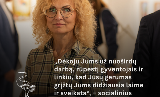 Vicemerė: stengiamės pasirūpinti visomis socialinėmis grupėmis