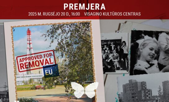 Rugsėjo 20 d. 16:00 val. – dokumentinis filmas „Išmontuoti svajonę“