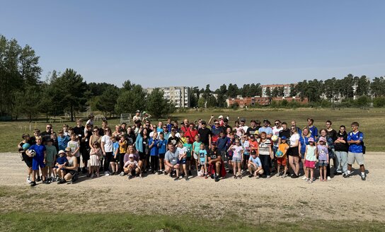 Futgolfas Visagine subūrė daugiau nei šimtą žmonių