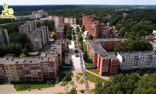 Dar kartą pasinerkime į jubiliejinės Visagino miesto šventės akimirkas!