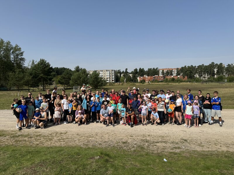 Futgolfas Visagine subūrė daugiau nei šimtą žmonių