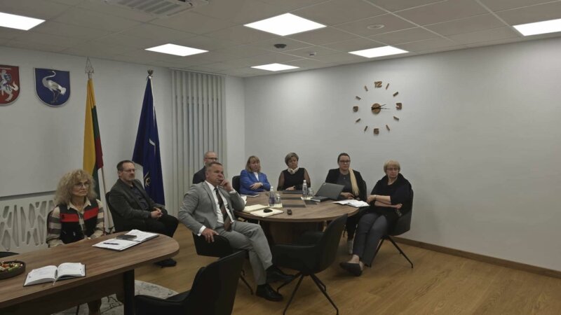 Mero kabinete – potencialios Visagino sporto arenos pristatymas