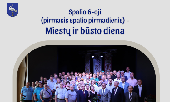 Spalio 6-oji (pirmasis spalio pirmadienis) - Miestų ir būsto diena