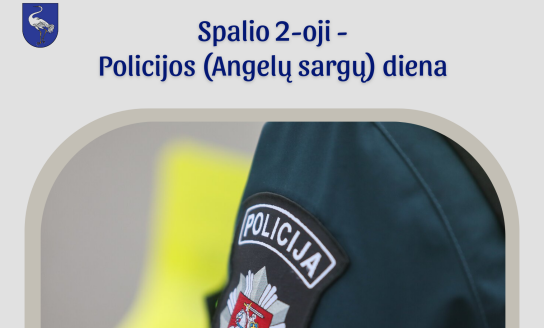 Spalio 2-oji – Policijos (Angelų sargų) diena