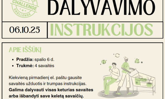 Kvietimas prisijungti prie #BalticCircularHome iššūkio