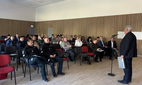 Šiuo metu vyksta savivaldybės lygio civilinės saugos funkcinės pratybos