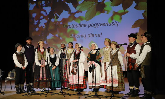 „Didžiausias mūsų turtas – žmonės“: Visagine paminėta Tarptautinė pagyvenusių žmonių diena