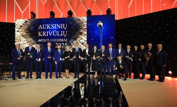 „Auksinių krivūlių“ apdovanojimai 2025 | Visagino savivaldybei – prestižinis ministerijos...