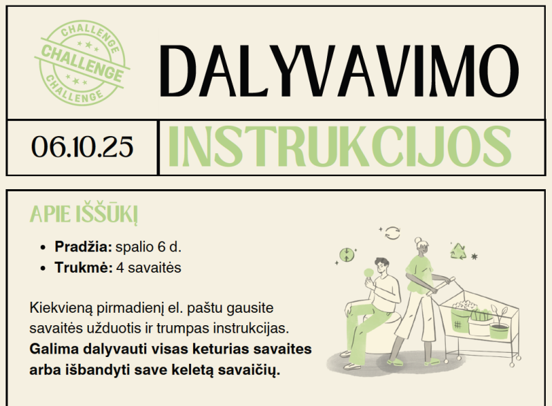 Kvietimas prisijungti prie #BalticCircularHome iššūkio