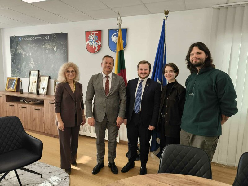 Meras susitiko su Lietuvos jaunimo organizacijų tarybos (LiJOT) prezidentu