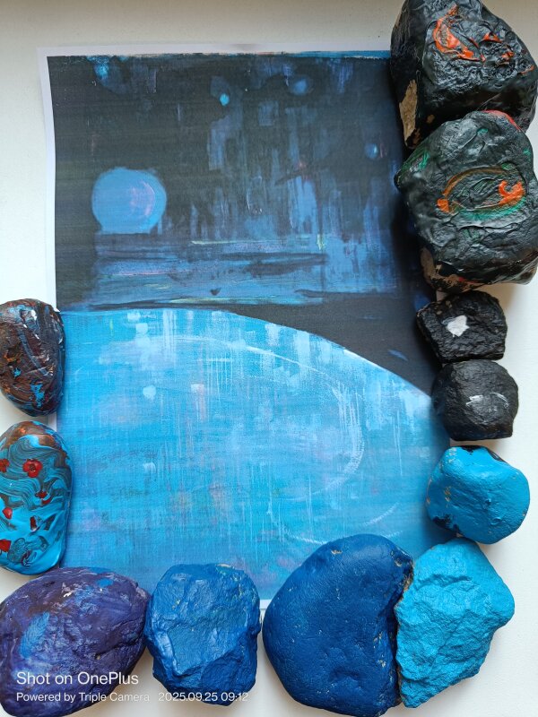 Vaikų kūrybiškumo sparnai projekte „Akmenukų simfonija Čiurlioniui“