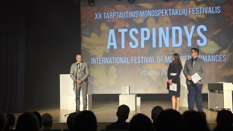 Tradicinis monospektaklių festivalis „Atspindys“ sugrįžo į Visaginą