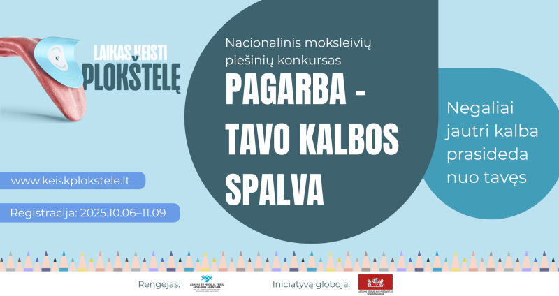 Nacionalinis moksleivių konkursas apie negaliai pagarbią kalbą