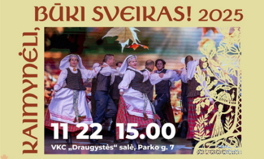 Lietuvių liaudies šokių festivalis „Kaimynėli, būki sveikas!“