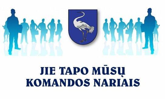 Nauji darbuotojai Visagino savivaldybės administracijoje!