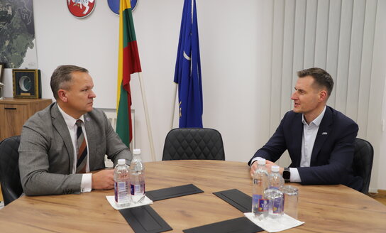 Meras E. Galaguz susitiko su „Altra“ vadovu 