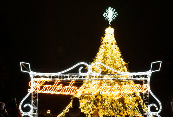 Visagino eglutės įžiebimas