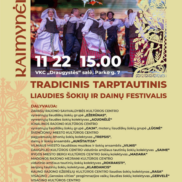 Kaimynėli, būki sveikas!