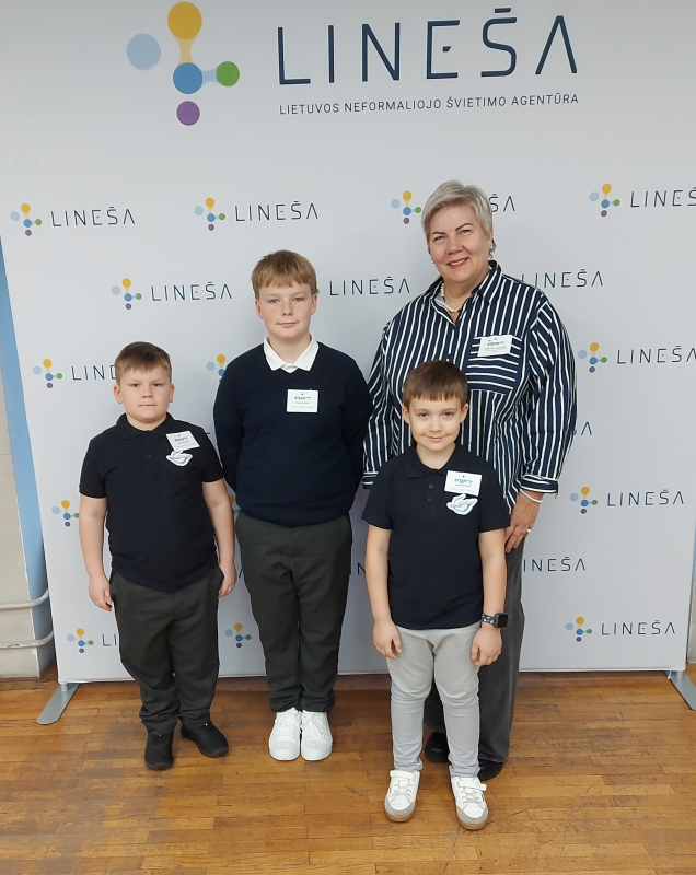 Visagino „Verdenės“ gimnazijos mokiniai nugalėjo STEAM konkurse „STEAM‘inam patys“