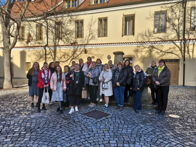 Erasmus+ | Vizitas į Prahą: bibliotekos be sienų 