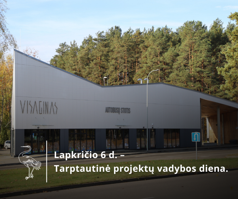 Lapkričio 6 d. – Tarptautinė projektų vadybos diena