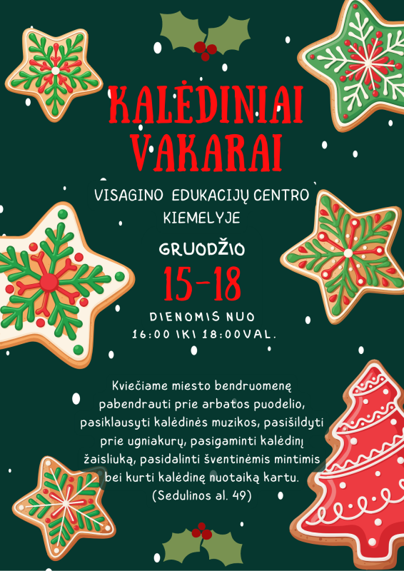 Kalėdiniai vakarai sugrįžta!