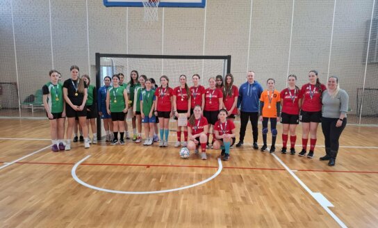 Įvyko Lietuvos mokyklų žaidynių mažųjų mokyklų zoninės mergaičių futbolo varžybos