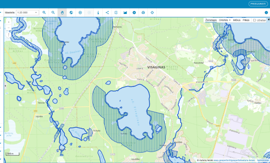 Informacinis pranešimas apie patvirtintą paviršinių vandens telkinių apsaugos zonų ir paviršinių...