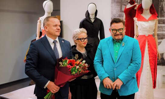 Visagine įvyko jubiliejinė Aleksandro Vasiljevo fondo paroda „Itališkos mados dvasia“