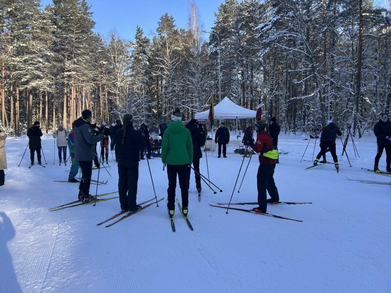 Sausio 17 d. Visagine įvyko slidinėjimo trasos atidarymo renginys