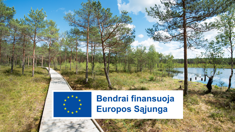 Pradėtas projekto „Visagino gamtos objektų pritaikymas lankymui (sujungiant į bendrą gamtos...