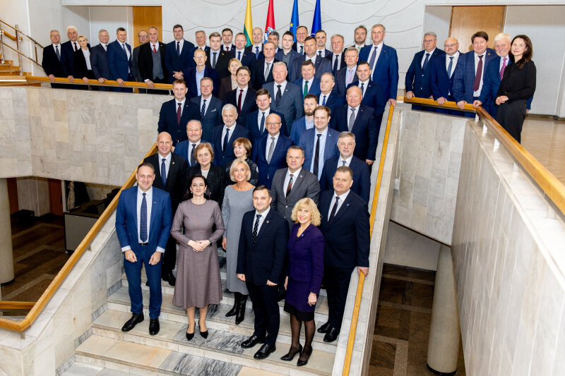 Meras E. Galaguz dalyvavo susitikime su premjere I. Ruginiene