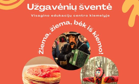 Visaginiečiai kviečiami į Užgavėnių šventę – kartu išvarykime žiemą!