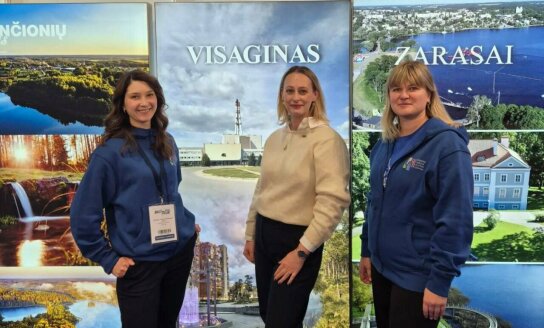 Visagino turizmo potencialas pristatytas didžiausioje Baltijos šalių parodoje „Balttour 2026“