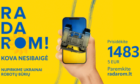 Prisidėkite prie akcijos RADAROM! 2026