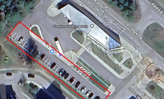 Pranešimas apie planuojamus sniego valymo darbus autobusų stotyje
