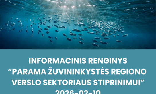 Informacinis renginys apie paramą verslui