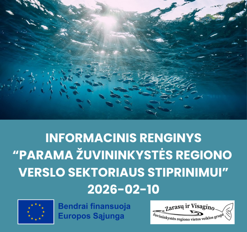 Informacinis renginys apie paramą verslui