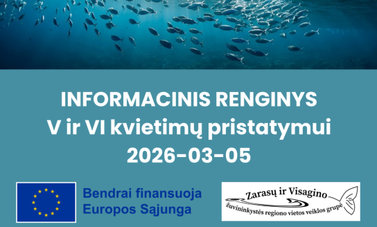 Kviečiame į informacinį renginį, skirtą V ir VI kvietimų pristatymui