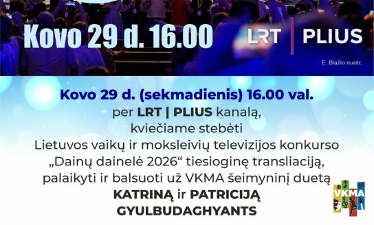 Kviečiame visus žiūrovus stebėti bei aktyviai palaikyti Visagino dainininkes